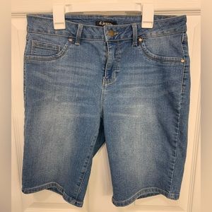 d.jeans bermuda blue jean shorts